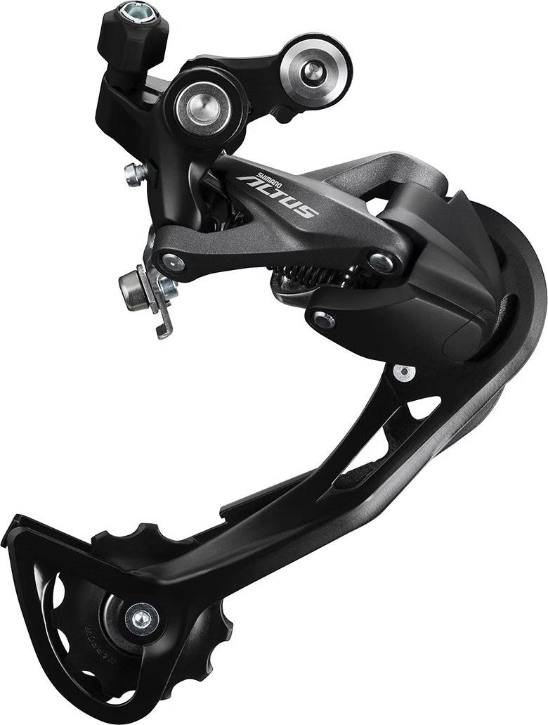 DÉRAILLEUR VTT ARRIÈRE SHIMANO 9V. ALTUS M2000 NOIR SGS