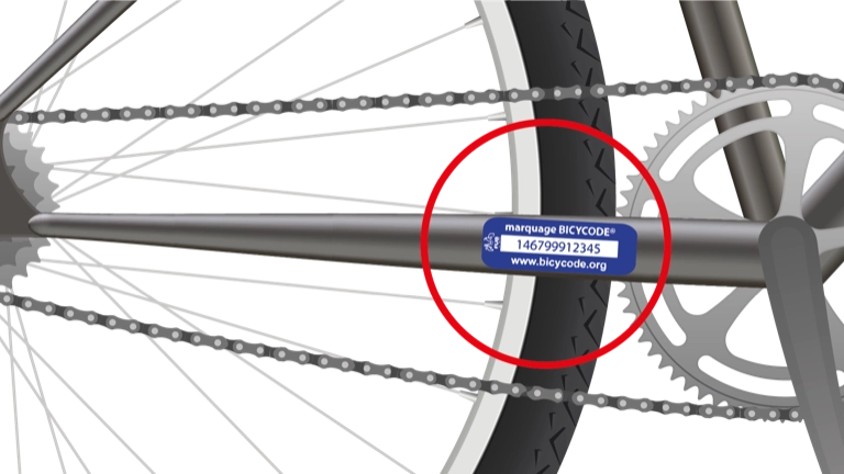 Gravage vélo électrique