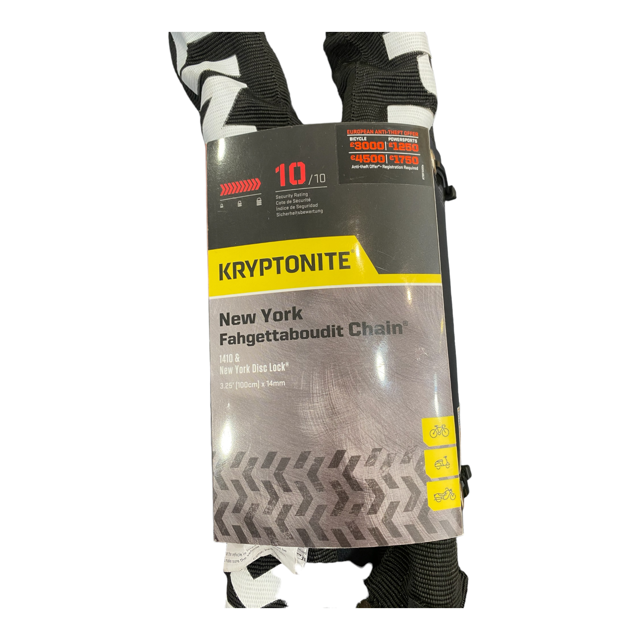 Cadena New York Fahgettabou 14mmx100cm Disco 15mm Esposas