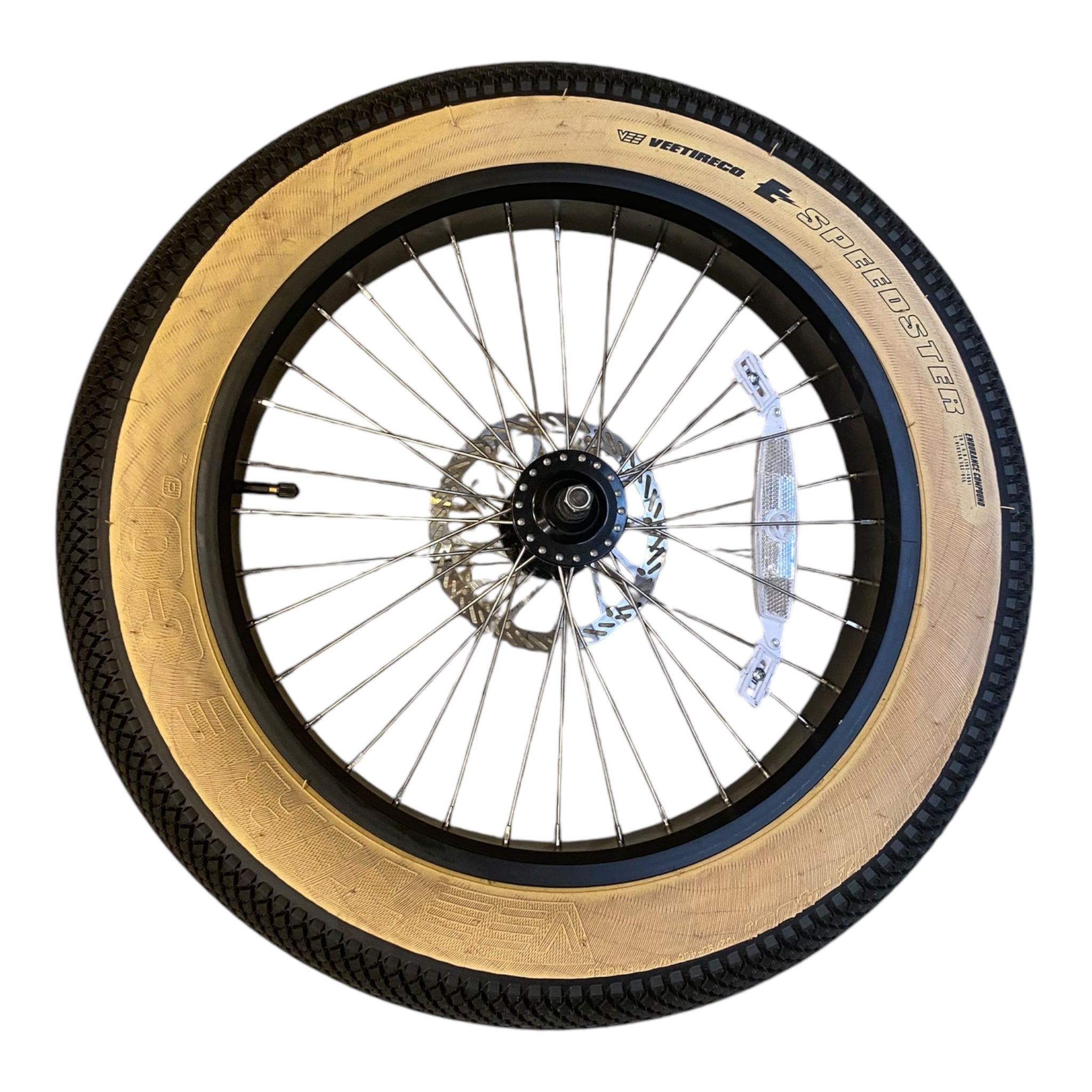 Fat bike tire Vee tire Speedster 20x4.00 Natural sidewall