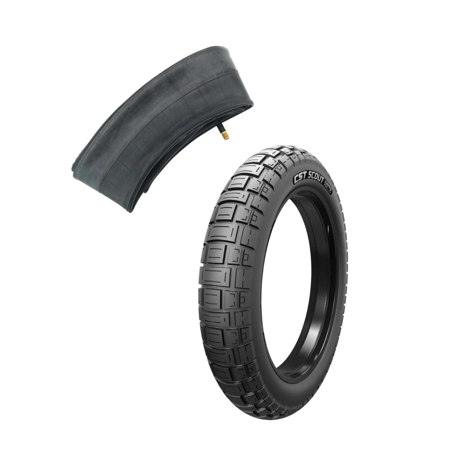 Pack pneu CST Scout 20x4.00 + Chambre à Air Compatible