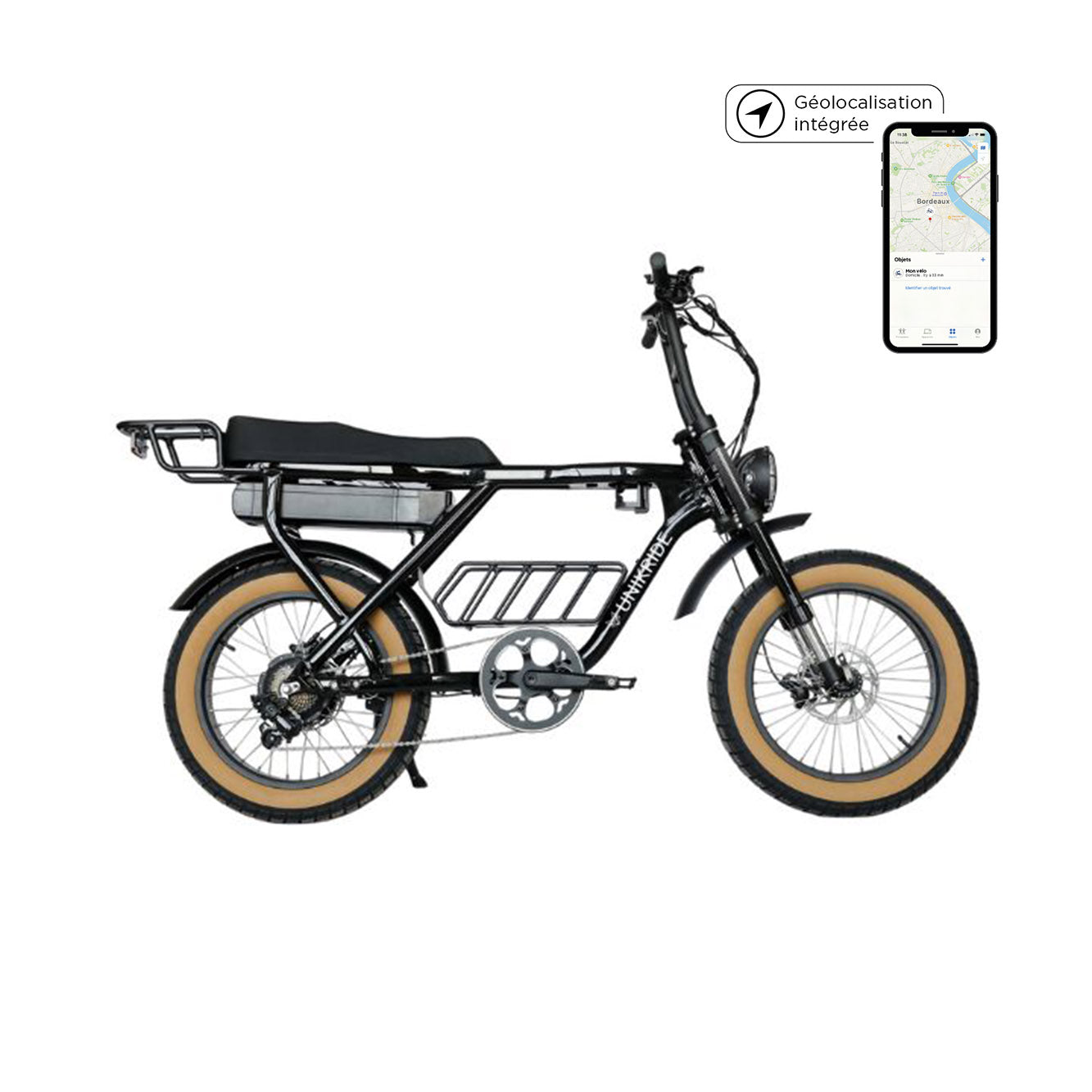 Vélo cargo biplace 2025 Fatstreet 2399€ – UNIKRIDE