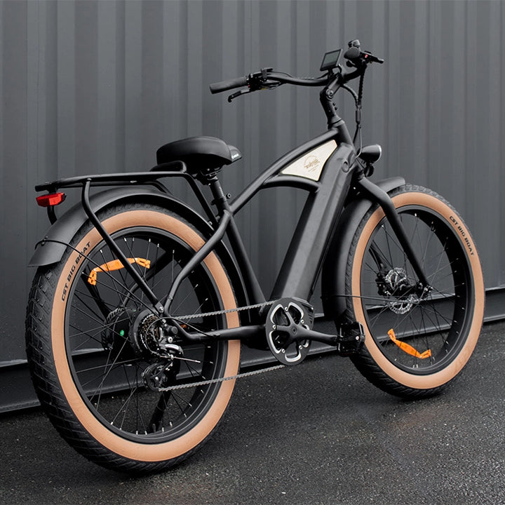 Beach cruiser homme noir mat