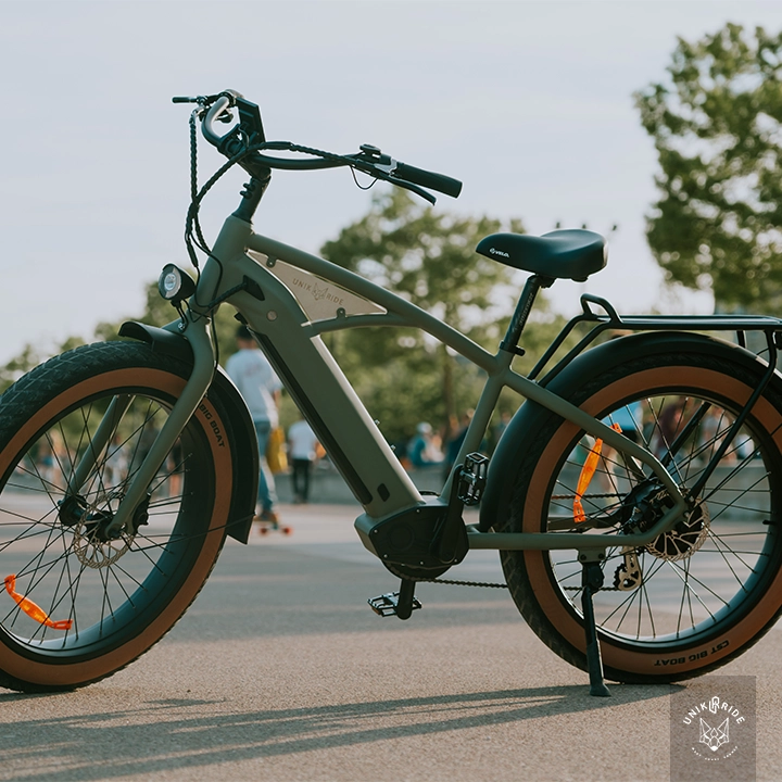 beach cruiser électrique pour une balade sur les quais