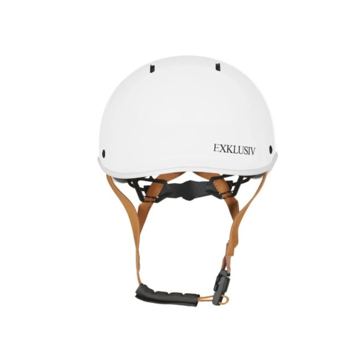 Casque Exklusiv Pure blanc, vue arrière