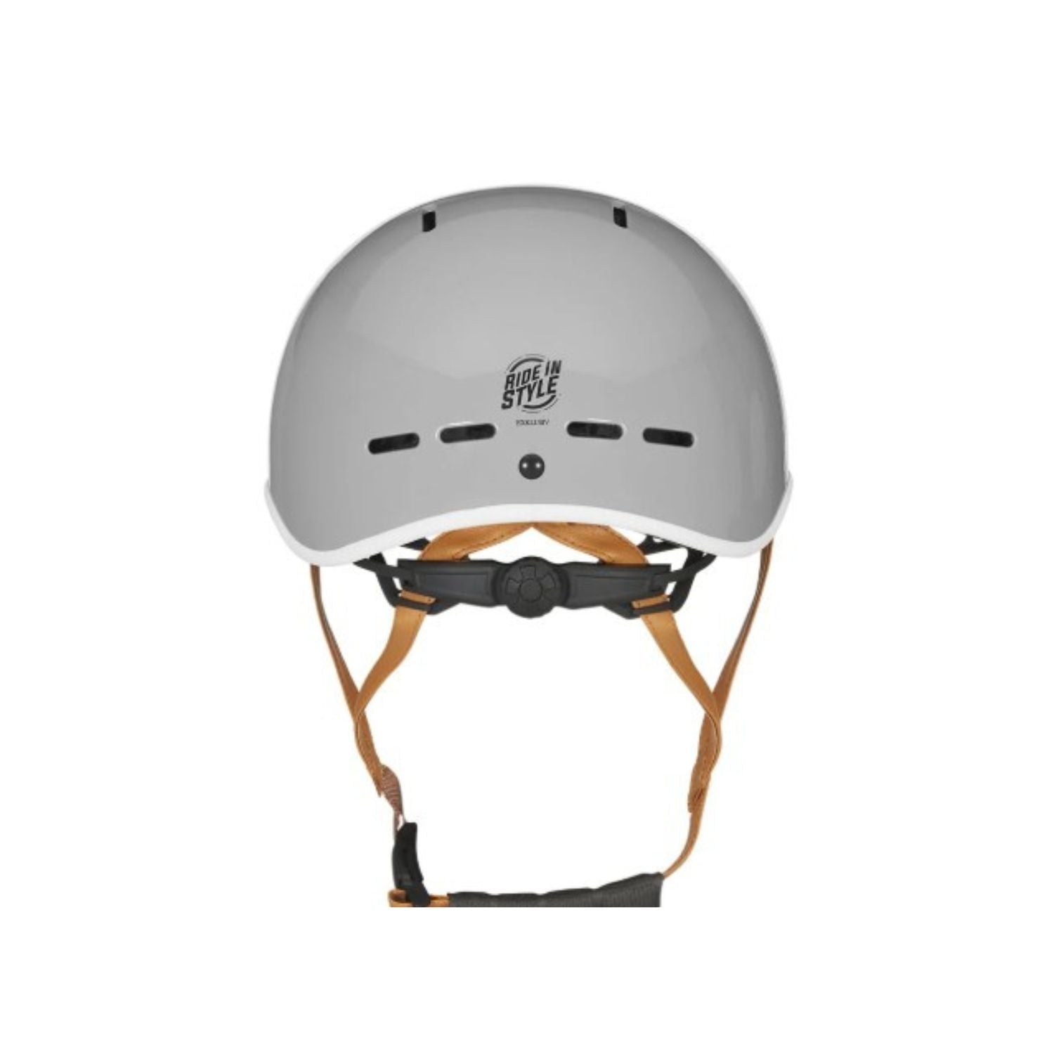 Arrière du casque Exklusiv Pure gris nardo avec système de réglage