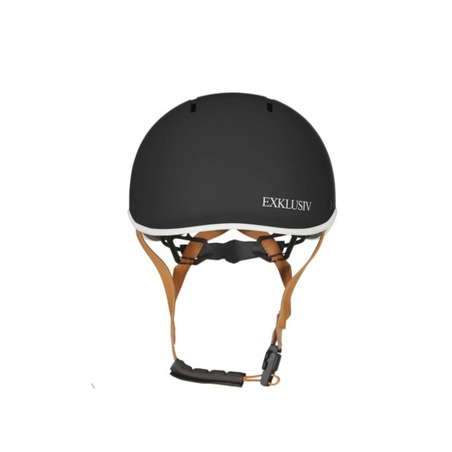 Casque Exklusiv Pure noir mat, vue arrière