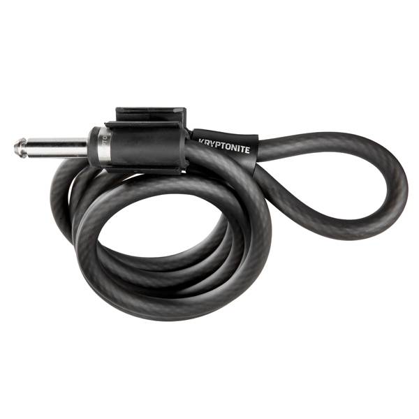 Kryptonite Câble Antivol Plug-In 120cm x 10mm - Noir