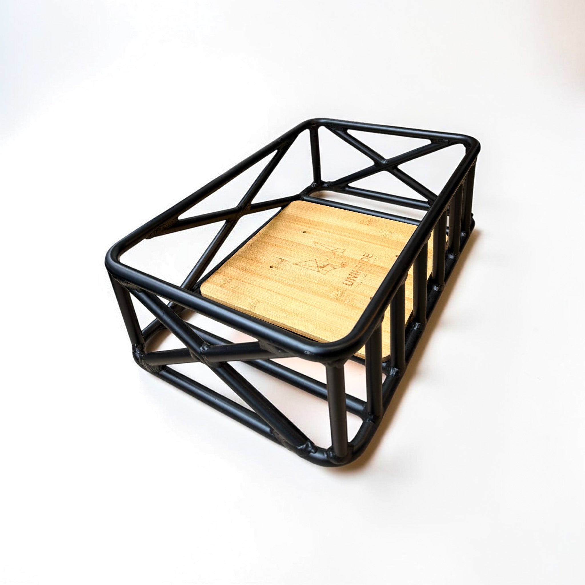 Structure en métal du panier rectangle ouvert pour Fatstreet