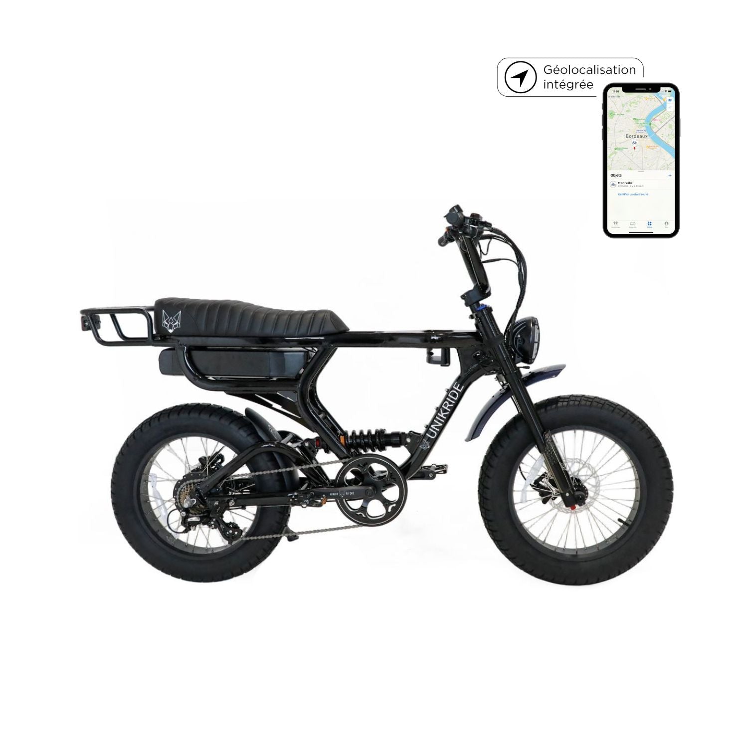 FatStreet X Trail - 2-seater electric bike – UNIKRIDE