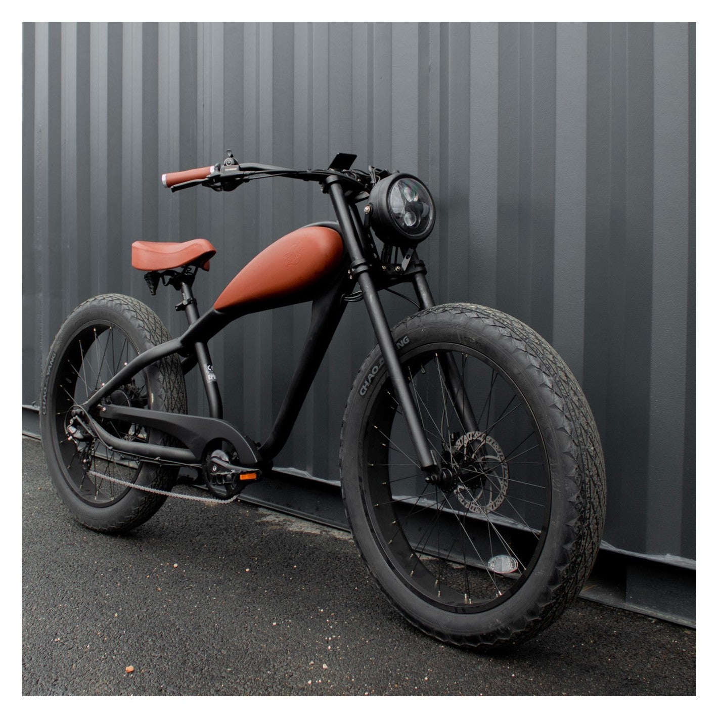 velo electrique retro bobber