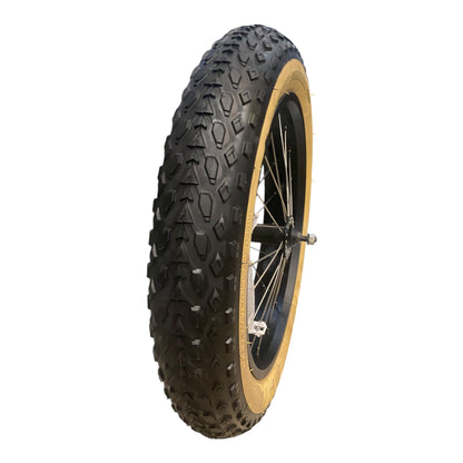 Pneu Fatbike Vee tire Mission Command Flanc Marron