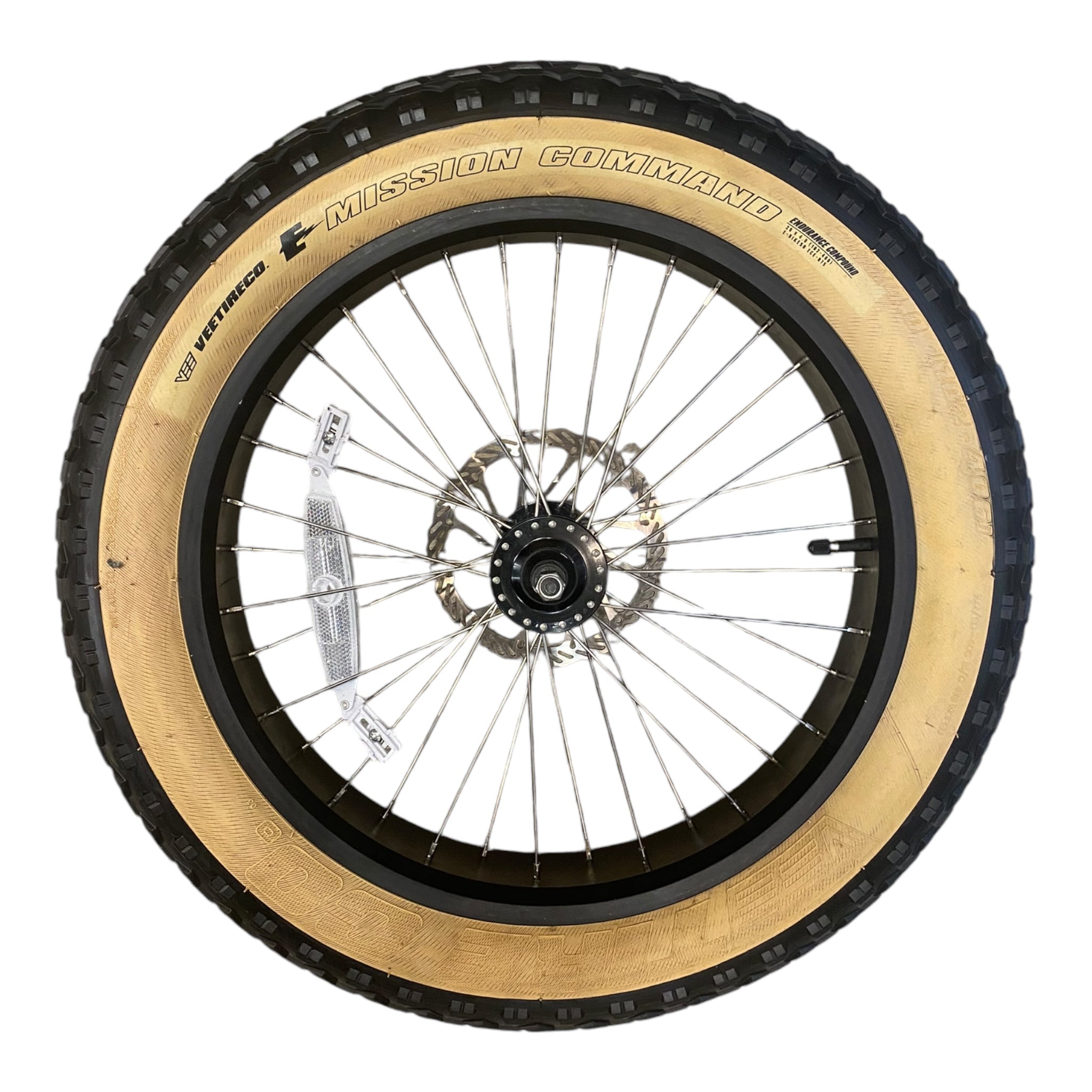 Pneu Fat Bike Vee Tire Mission Command 20x4 - Flanc Marron