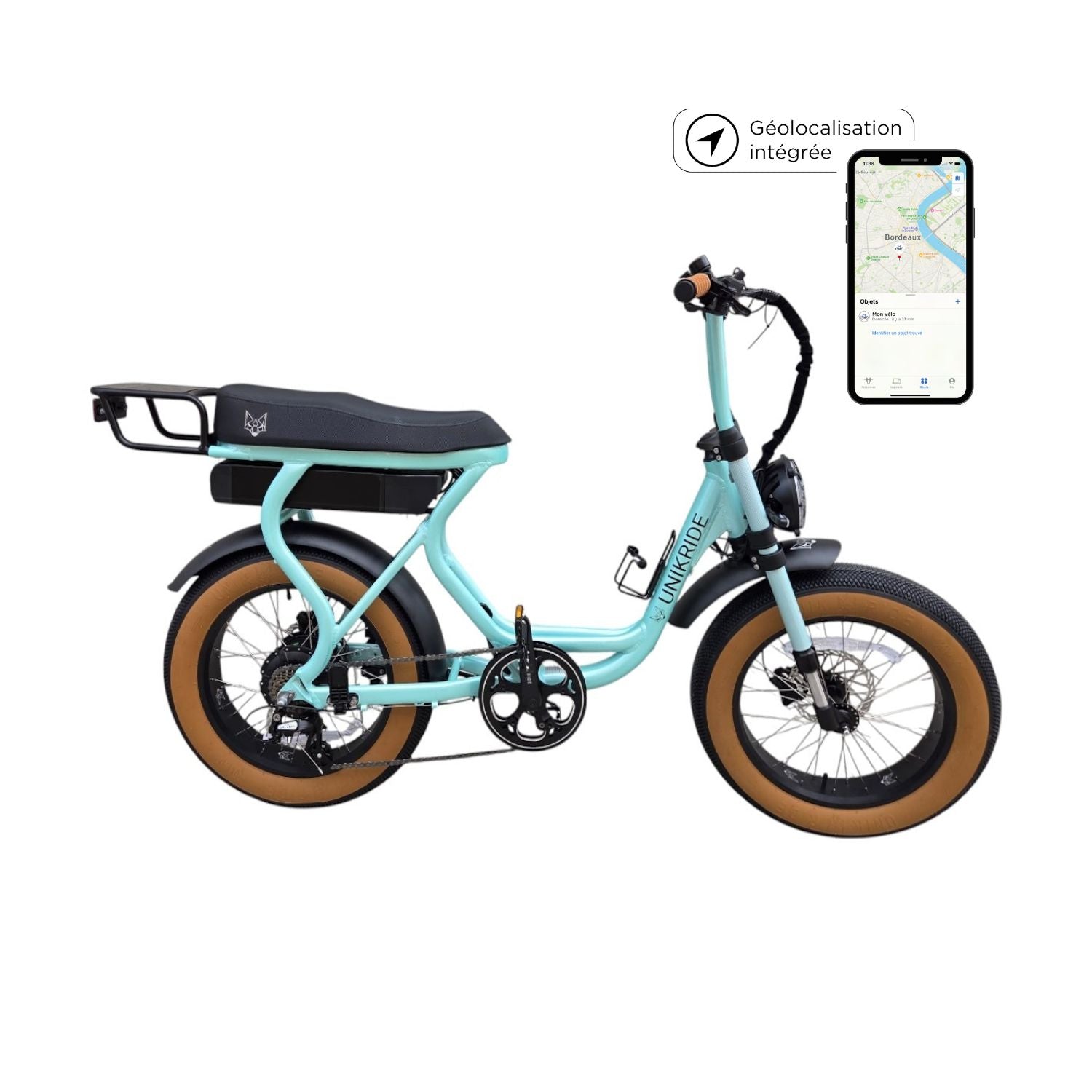 Fatstreet classic - Vélo électrique biplace cargo