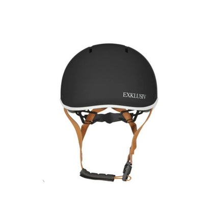 Casque Exklusiv Pure noir mat, vue arrière