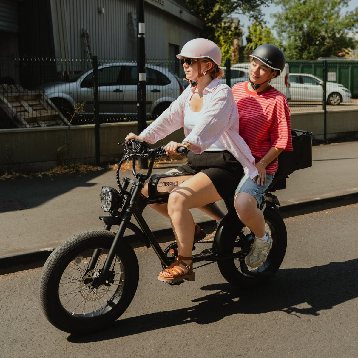 Fatbike 2 places électrique cargo