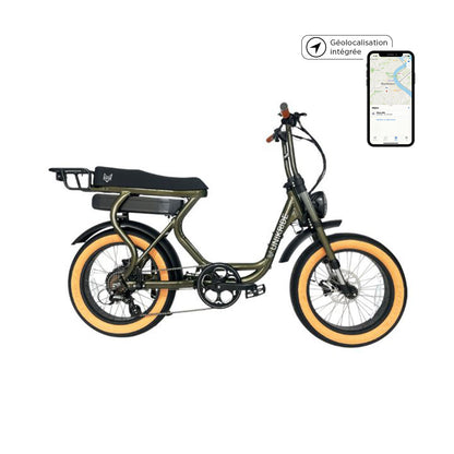 Fatstreet classic - Vélo électrique biplace cargo