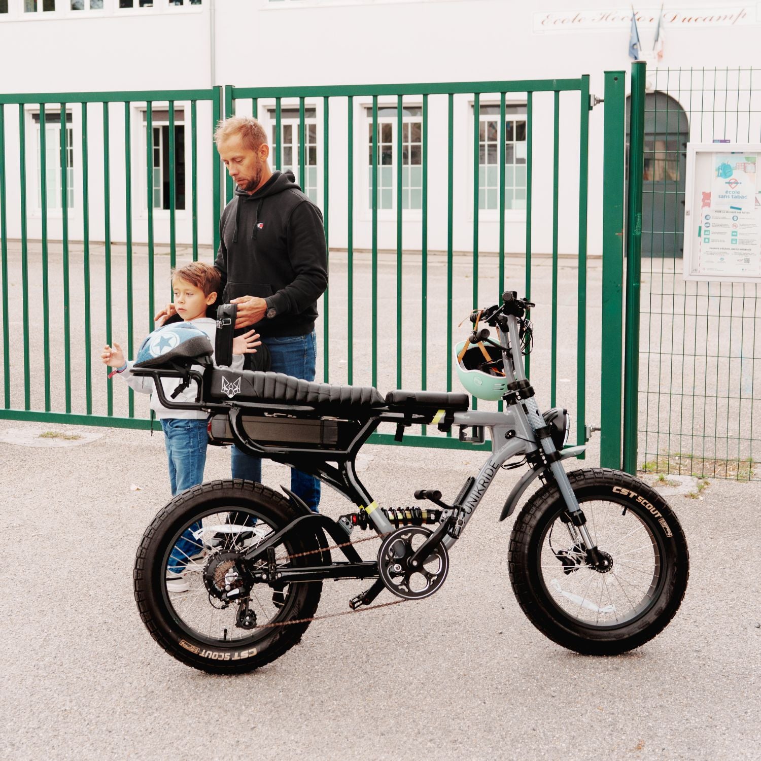 Fat Street Xtrail - Vélo biplace électrique