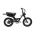 Fatstreet XTrail Sport cadre bas, vélo électrique biplace noir vue de profil