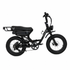 Fatstreet XTrail Sport cadre bas, vélo électrique biplace noir vue de profil