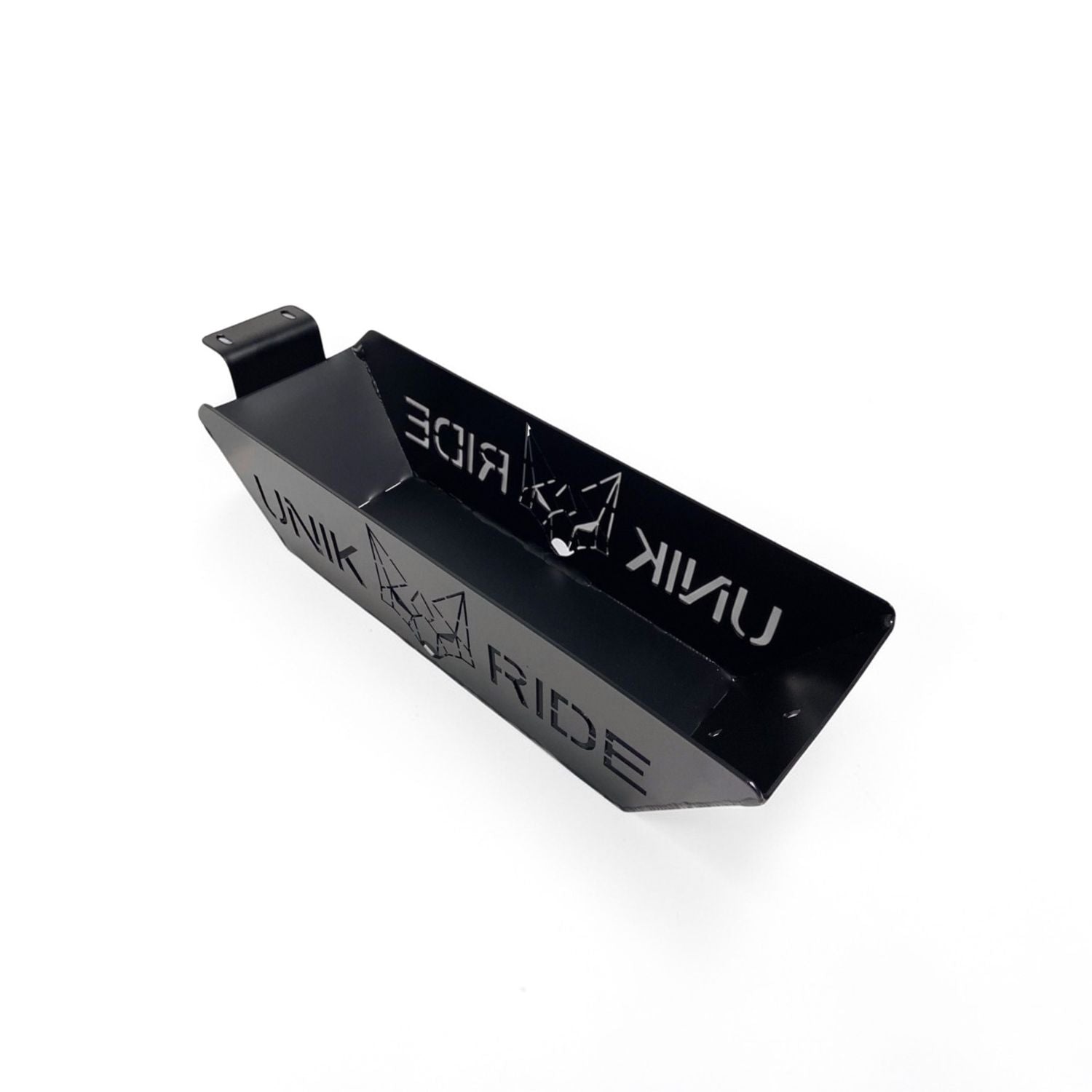 Panier central fermé noir compatible Fatstreet cadre fermé détail design Unikride