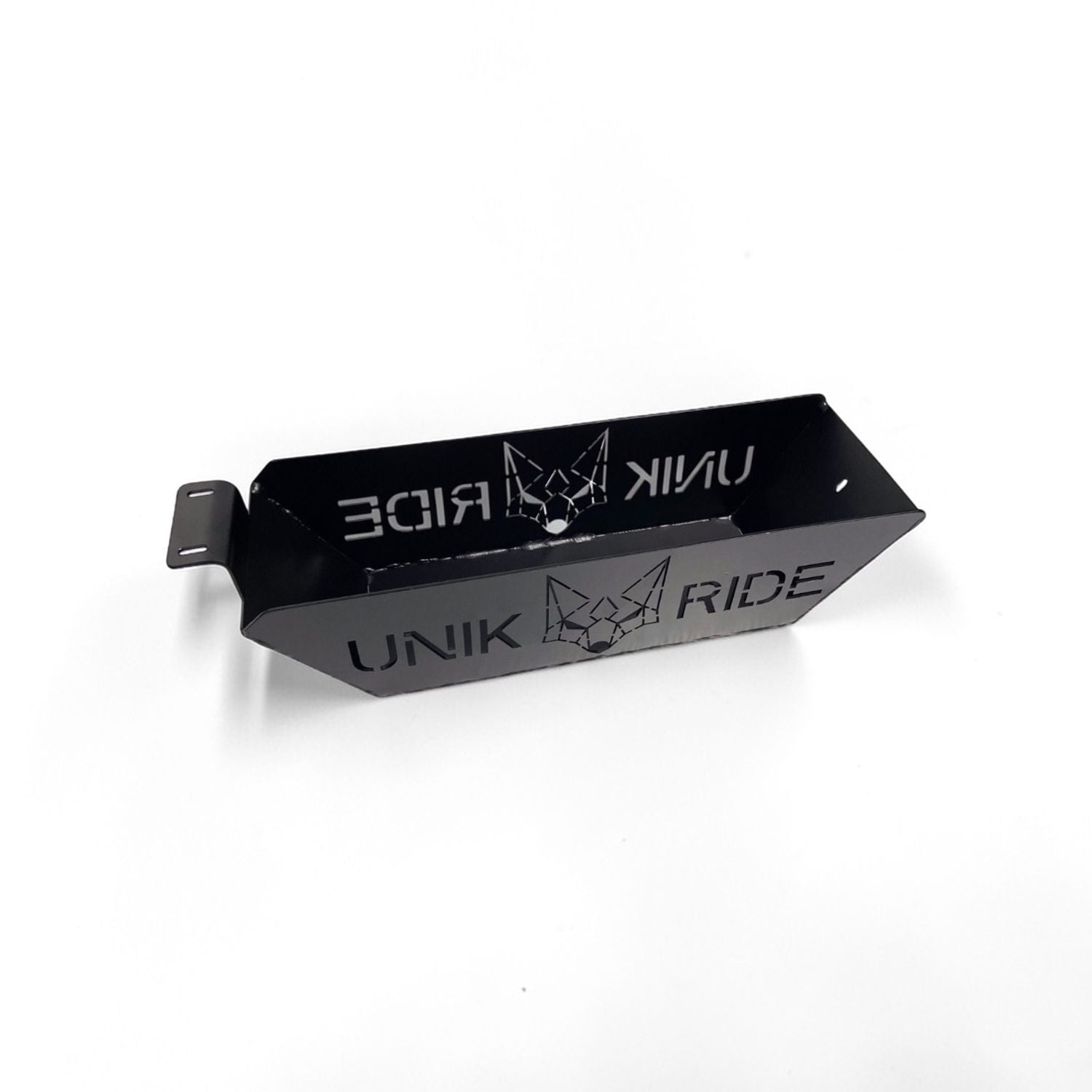 Panier central fermé pour vélo électrique Fatstreet cadre fermé Unikride vue trois quarts