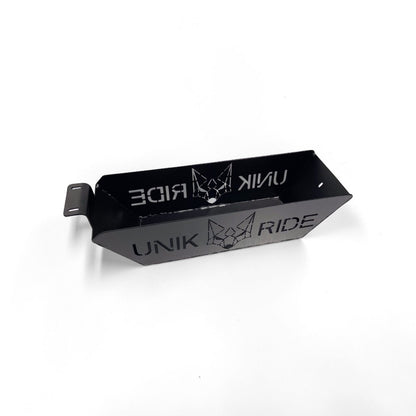 Panier central fermé pour vélo électrique Fatstreet cadre fermé Unikride vue trois quarts