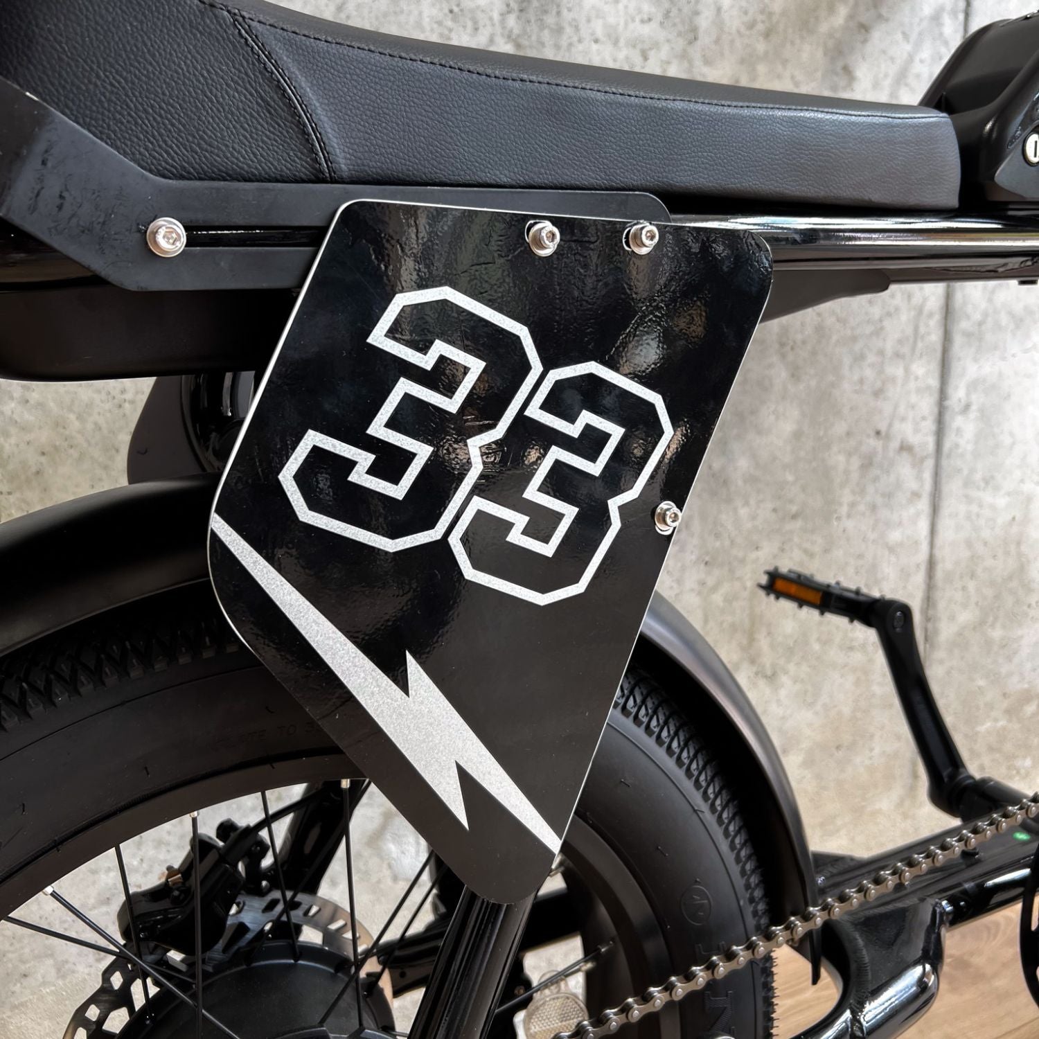 Panneau latéral kit déco Éclair pour vélo électrique City