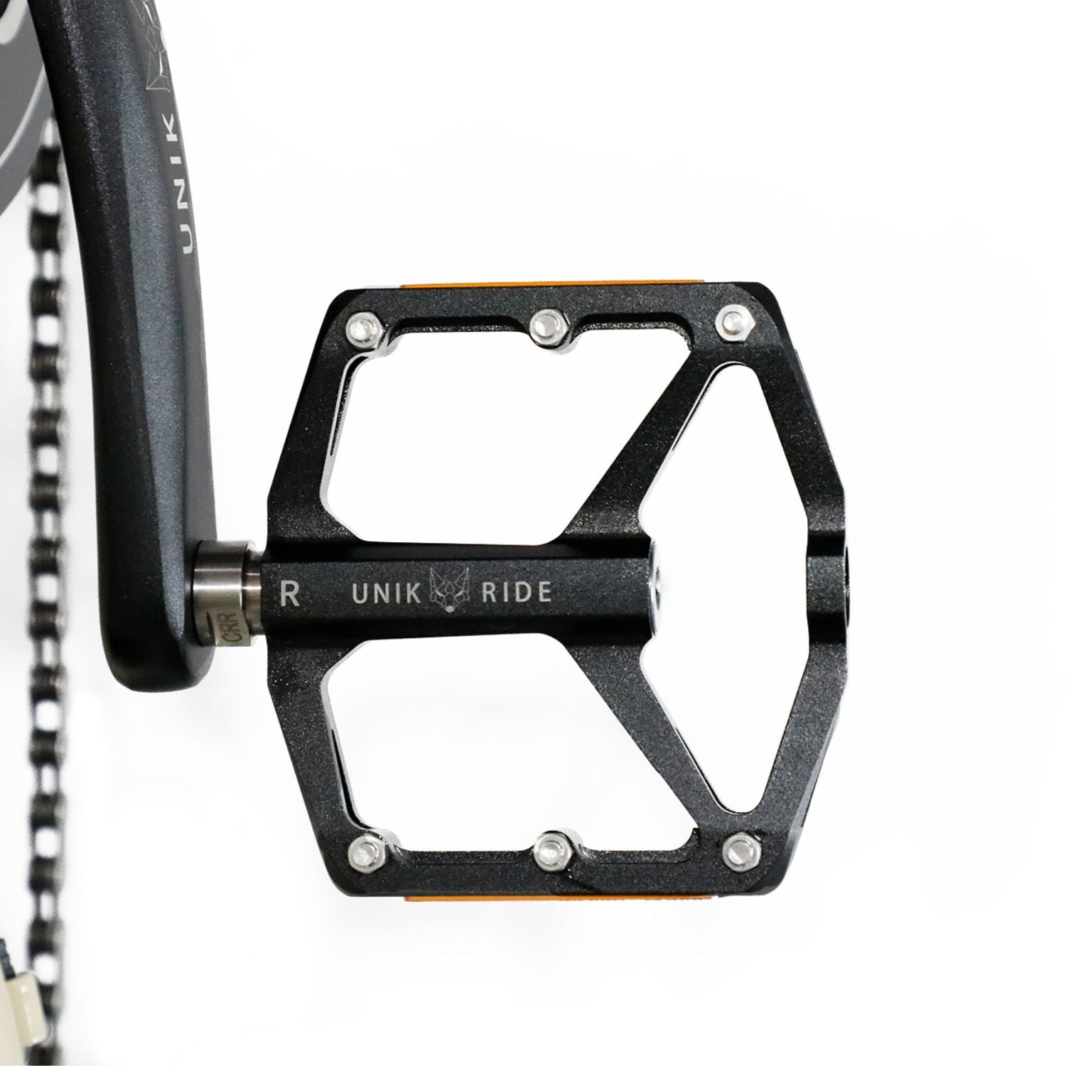 Paire de pédales vélo antidérapantes