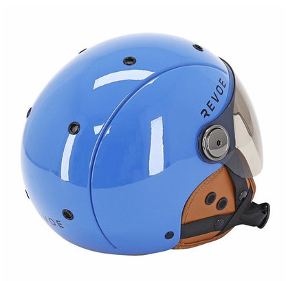 CASQUE VELO ADULTE REVOE PREMIUM URBAIN-CITY BLEU PETROL
