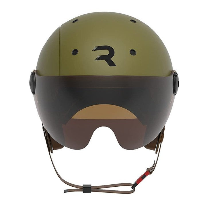 CASQUE VELO ADULTE REVOE PREMIUM URBAIN-CITY KAKI MAT