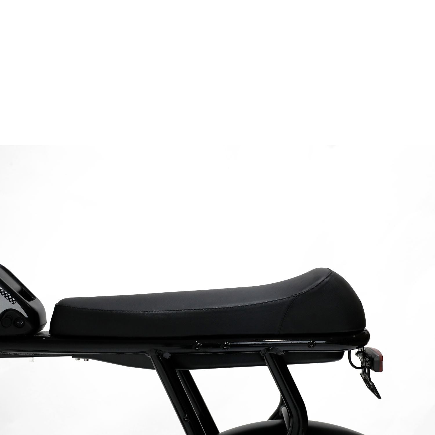 Selle biplace confortable du fatbike electrique CITY XL pour conduite a deux