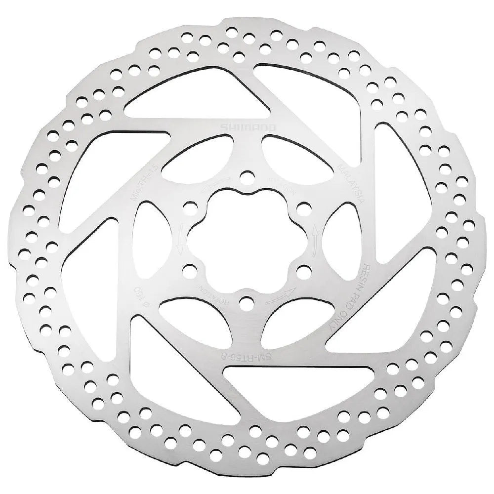 DISQUE DE FREIN VTT 6 TROUS SHIMANO 180mm ALIVIO -RT56M