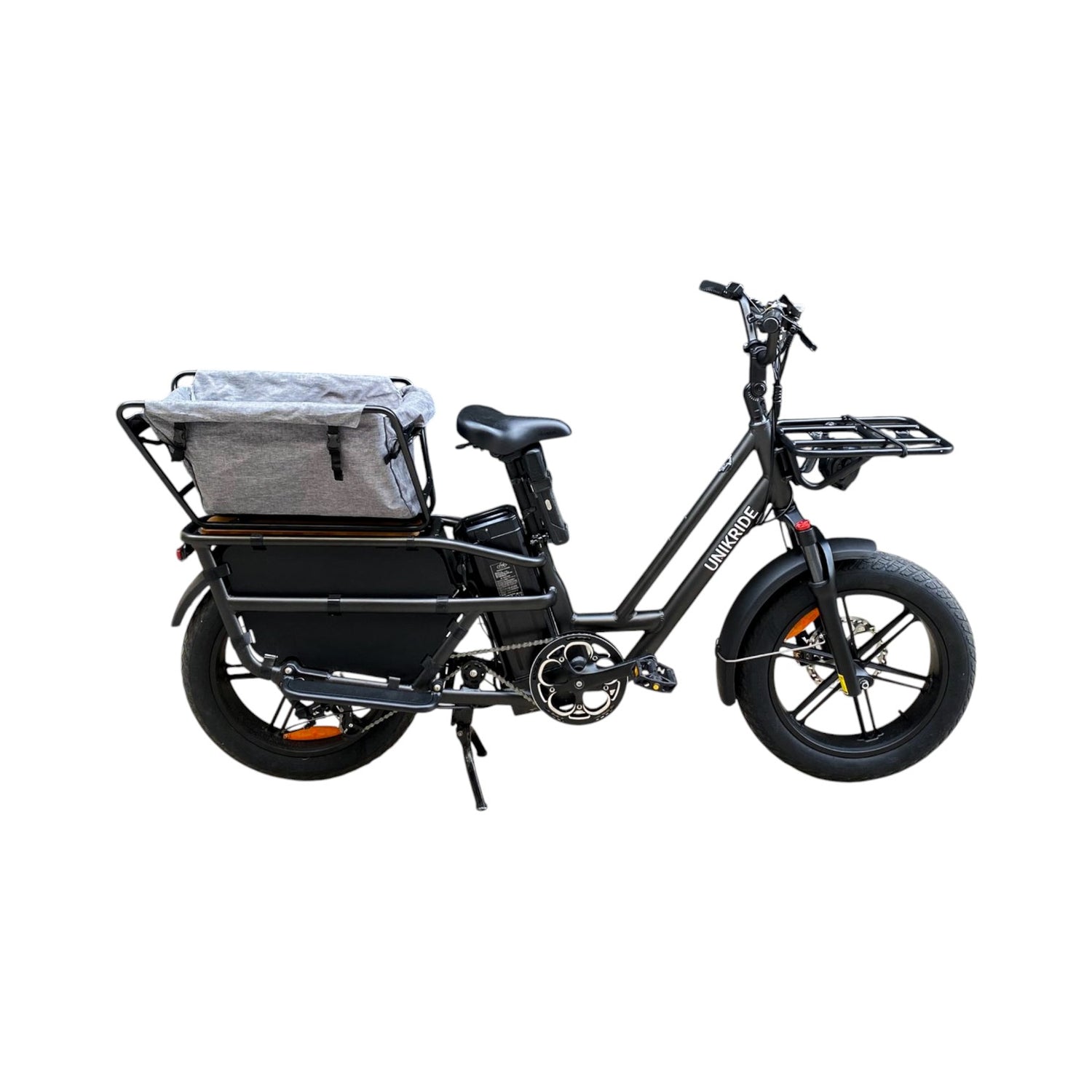 Longtail cargo electric bike – UNIKRIDE - Main Image