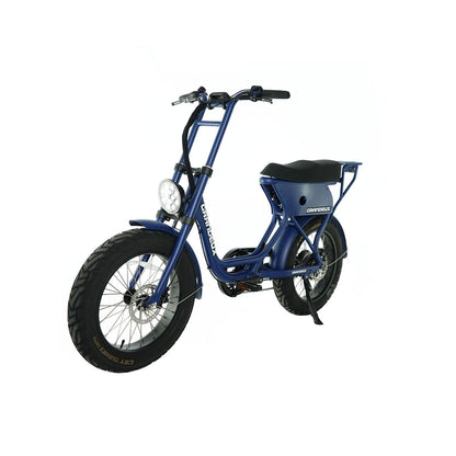 Vélo électrique biplace à gros pneus Grandeux Xcite Pro bleu marine