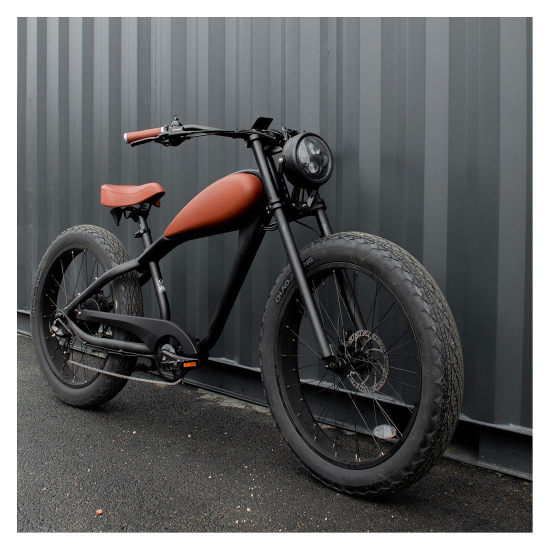 Vélo électrique rétro Bobber I Le fat bike vintage au look chopper ...