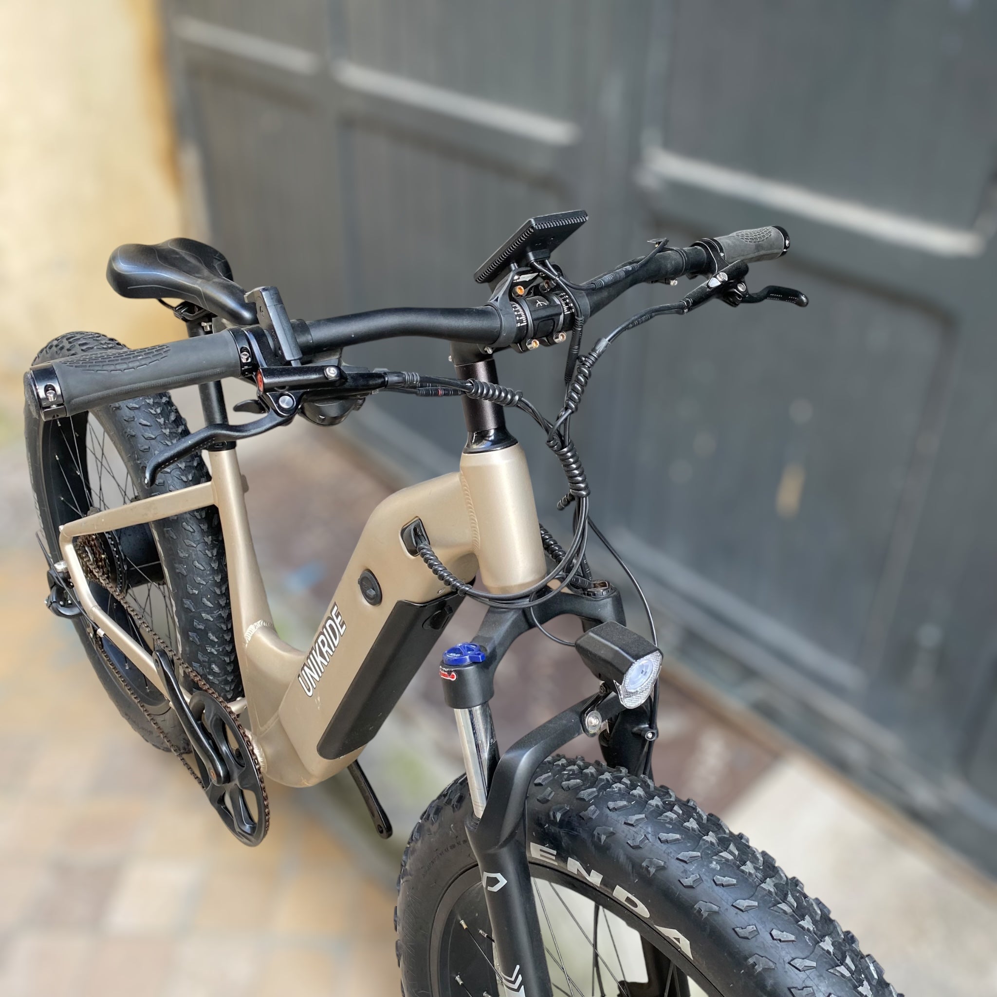 Vtt Fatbike tout terrain occasion cadre ouvert